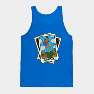 TAROT CARDS DECK | JUDGEMENT. | FORTUNE CAT Tank Top